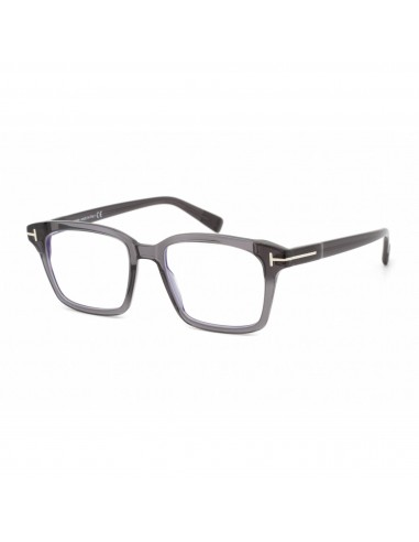 Tom Ford Men's Eyeglasses - Clear Lens Grey/Other Plastic Square Frame | FT5661-B 020 pas cher