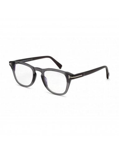 Tom Ford Unisex Eyeglasses - Clear Lens Grey Plastic Square Shape Frame | FT5660-B 020 solde