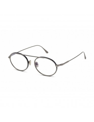 Tom Ford Women's Eyeglasses - Shiny Gunmetal Metal Round Shape Frame | FT5692-B 008 de France