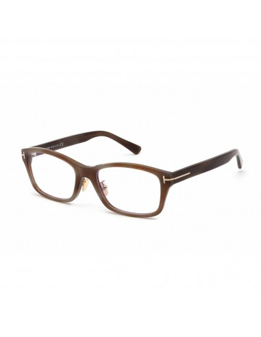 Tom Ford Unisex Eyeglasses - Havana/Other Plastic Rectangular Frame | FT5724-D-B 056 pas cher