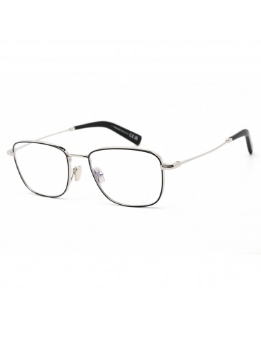 Tom Ford Men's Eyeglasses - Clear Lens Matte Black Metal Square, 55mm | FT5748-B 002 Economisez 