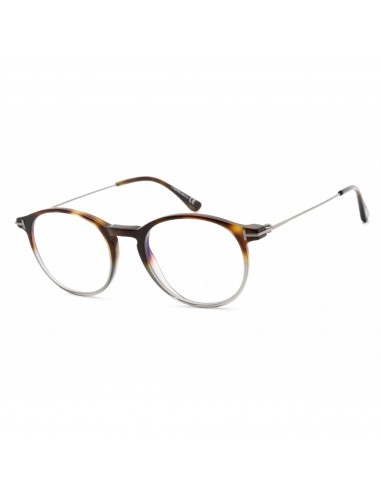 Tom Ford Men's Eyeglasses - Havana/Other Plastic Round Shape Frame | FT5759-B 056 en stock