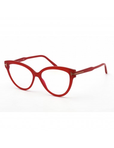 Tom Ford Women's Eyeglasses - Fuxia/Other Plastic Cat Eye Shape Frame | FT5763-B 077 Les magasins à Paris