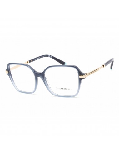 Tiffany Women's Eyeglasses - Opal Blue Gradient Plastic Square Frame | 0TF2222 8307 pour bénéficier 