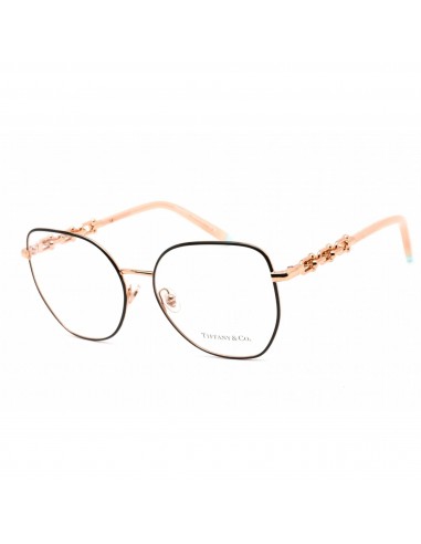 Tiffany Women's Eyeglasses - Black On Rubedo Metal Cat Eye Shape Frame | 0TF1147 6162 de l' environnement