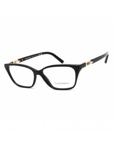 Tiffany Women's Eyeglasses - Clear Lens Black Plastic Cat Eye Frame | 0TF2229 8001 Jusqu'à 80% De Réduction