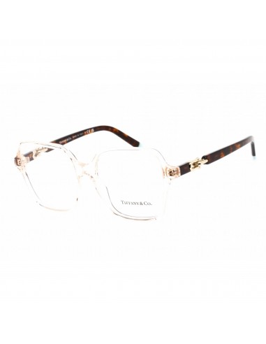 Tiffany Women's Eyeglasses - Crystal Nude Plastic Square Shape Frame | 0TF2230 8278 la livraison gratuite