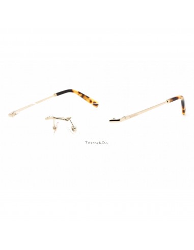 Tiffany Women's Eyeglasses - Clear Lens Pale Gold Metal Cat Eye Frame | 0TF1150 6154 Venez acheter