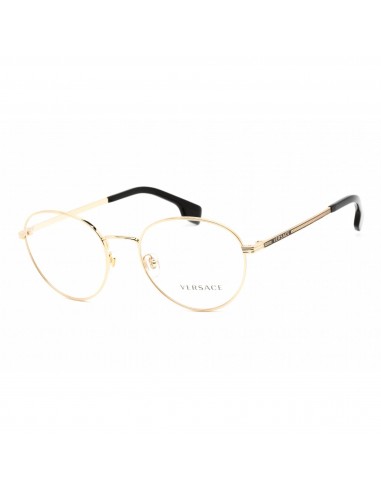 Versace Unisex Eyeglasses - Clear Lens Gold Metal Round Shape Frame | 0VE1279 1002 offre 