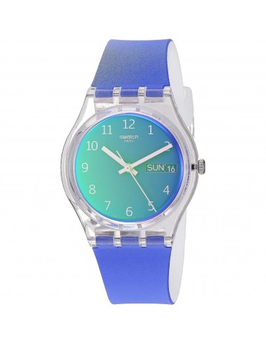 Swatch Women's Watch - Transformation Ultralavande Purple Dial Rubber Strap | GE718 Comparez plus de prix