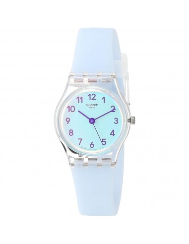 Swatch Women's Watch - Swatch Essentials Casual Blue Silicone Rubber Strap | LK396 vous aussi creer 