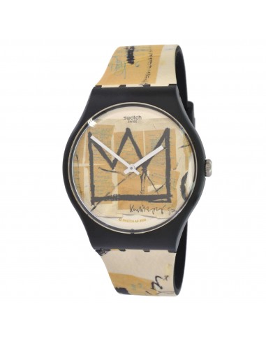 Swatch Unisex Watch - Swatch Art Journey Untitled Brown and Black Dial | SUOZ355 online