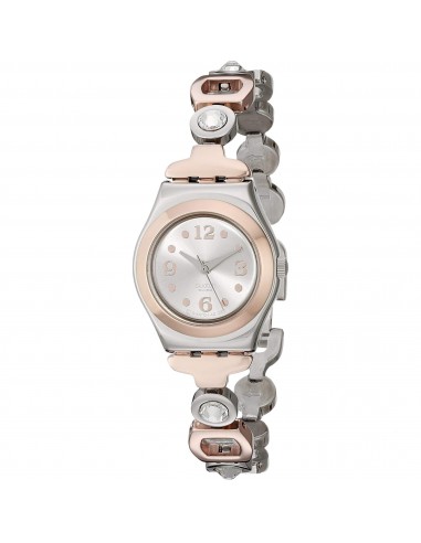 Swatch Women's Watch - Lady Passion Silver Dial Two Tone Steel Bracelet | YSS234G Fin de série