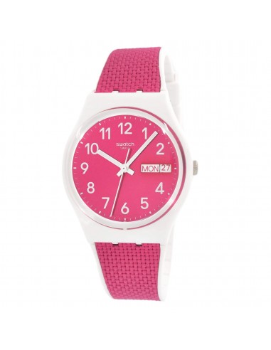 Swatch Women's Watch - Swatch Essentials Berry Light Quartz Pink Dial Strap | GW713 s'inspire de l'anatomie humaine