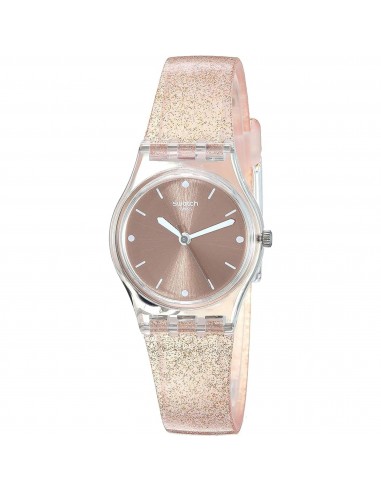 Swatch Women's Watch - Pinkindescent Too Quartz Rose Gold Tone Dial Strap | LK354D l'achat 