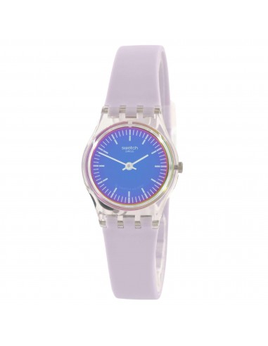 Swatch Women's Watch - Ultraviolet Quartz Violet Dial Silicone Rubber Strap | LK390 prix