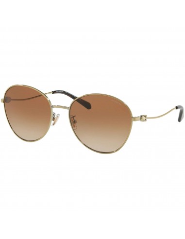 Coach Women's Sunglasses - Brown Gradient Lens Oval Shape Frame | 0HC7097B 90051359 le concept de la Pate a emporter 