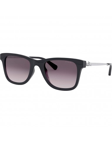 Coach Women's Sunglasses - Blue Pink Gradient Lens Square Frame | 0HC8279U 55713651 du meilleur 