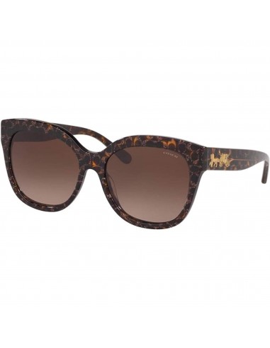 Coach Women's Sunglasses - Dark Brown Gradient Lens Cat Eye Frame | 0HC8264F 55731356 Economisez 