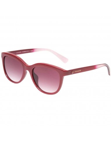 Coach Women's Sunglasses - Burgundy Gradient Lens Oval Frame | 0HC8285U 50318H56 offre 