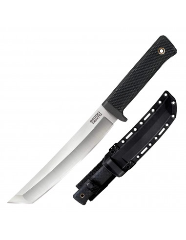 Cold Steel Fixed Knife - Recon Tanto Satin Finish Blade with Kray-Ex Handle | CS35AM de technologie