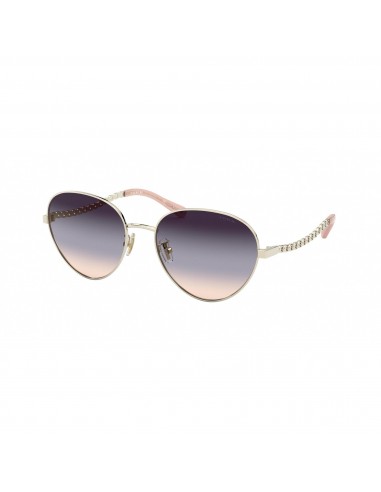 Coach Women's Sunglasses - Blue Pink Gradient Lens Oval Frame | 0HC7114 9005U756 JUSQU'A -70%! 