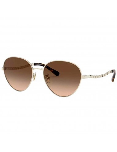 Coach Women's Sunglasses - Dark Brown Gradient Lens Oval Frame | 0HC7114 900574 les muscles