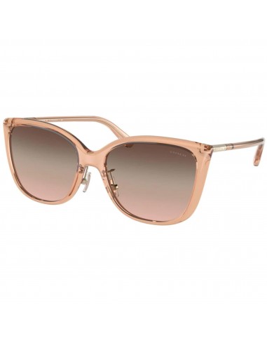 Coach Women's Sunglasses - Transparent Champagne Plastic Frame | 0HC8345 55619L57 online