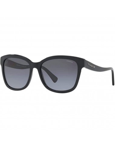 Coach Women's Sunglasses - Black Plastic Frame Grey Gradient Lens | 0HC8219 50021156 Venez découvrir notre 