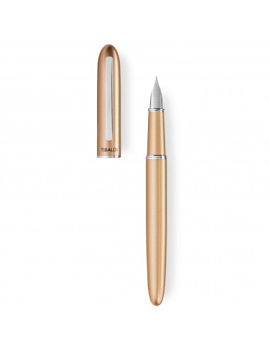 Tibaldi by Montegrappa Fountain Pen - D26 Rose Gold Brass Livraison rapide