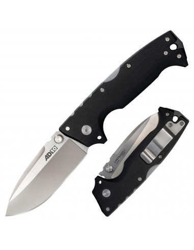 Cold Steel Folding Knife - AD-10 Drop Point S35VN Blade with Tri-Ad Lock | CS28DD Amélioration de cerveau avec