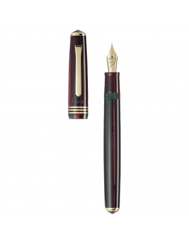 Tibaldi Fountain Pen - N.60 Zazou Green Duotone Barrel Steel Nib de France