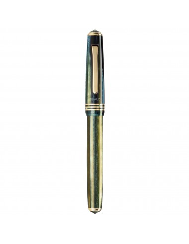 Tibaldi Fountain Pen - N.60 Retro Zest Barrel with 18k Gold Trim pas cheres