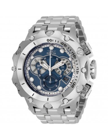 Invicta Men's Watch - Venom Chronograph Blue and Silver Dial Steel Bracelet | 32761 offre 