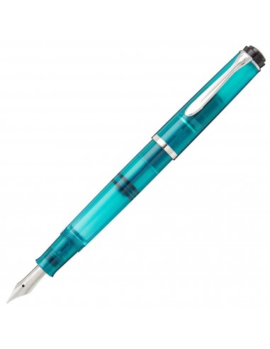 Pelikan Fountain Pen - Classic M205 Apatite Turquoise Barrel solde