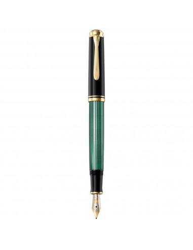 Pelikan Fountain Pen - Souveran M400 Black-Green Acetate Barrel Venez découvrir notre 