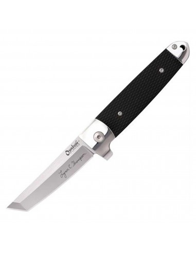 Cold Steel Folding Knife - Oyabun Tanto Steel Blade with Black G10 Handle | CS32AA En savoir plus