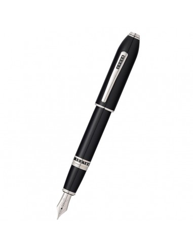 Cross Fountain Pen - Peerless 125 Obsidian Black Lacquer de la marque