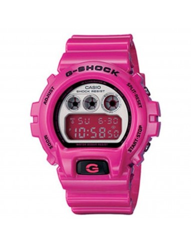 Casio Unisex Digital Watch - G-Shock Pink Resin Strap Date Display | DW-6900CS-4 une grave pollution 