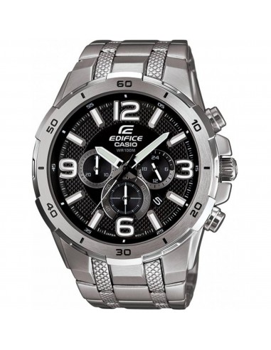 Casio Men's Watch - Edifice Bluetooth Black Dial Silver Tone Bracelet | EQB510D-1A ou a consommer sur place