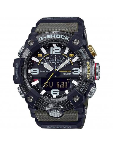 Casio Men's Watch - G-Shock Mudmaster Green Resin Strap Analog-Digital | GGB100-1A3 Comparez plus de prix