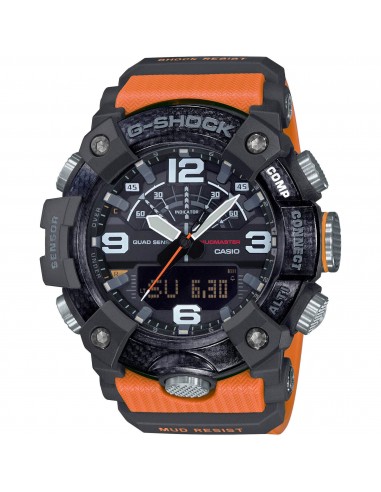 Casio Men's Watch - G-Shock Mudmaster Orange Resin Strap Analog-Digital | GGB100-1A9 Découvrez la collection