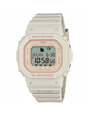 Casio Women's Digital Watch - G-Shock G-Lide Pink and Grey Dial Strap | GLX-S5600-7CR l'évolution des habitudes 