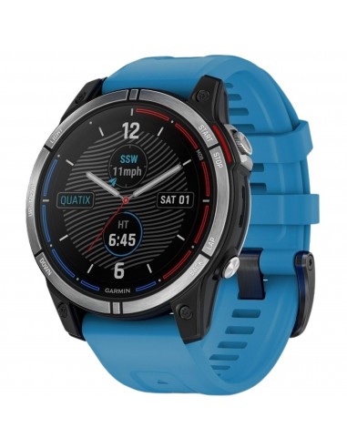 Garmin Unisex Smartwatch - Quatix 7 Marine GPS Blue Silicone Strap | 010-02540-60 l'achat 