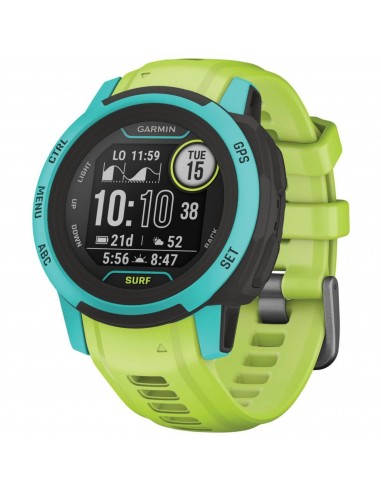 Garmin Unisex Smartwatch - Instinct 2S Surf Edition Waikiki Green Strap | 010-02563-12 Profitez des Offres !