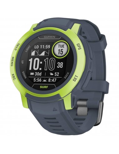 Garmin Unisex Smartwatch - Instinct 2 Surf Edition Blue Rubber Strap | 010-02626-12 Vous souhaitez 