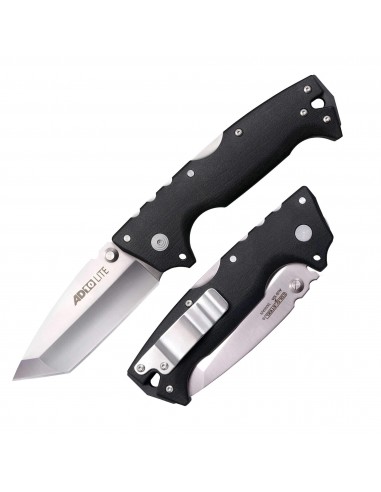 Cold Steel Folding Knife - AD10T Lite Drop Point Steel Blade Black Handle | FL-AD10T shop