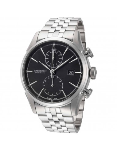 Hamilton Men's Auto Watch - American Classic Spirit Of Liberty Black Dial | H32416131 Les magasins à Paris