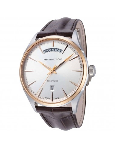 Hamilton Men's Watch - Jazzmaster Day Date Automatic Silver Tone Dial | H42525551 plus qu'un jeu 