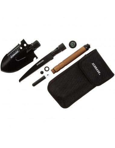 Schrade Shovel/Saw Combo Kit - Bronze Aluminum Handle Black Oxide Blade | 1124292 online